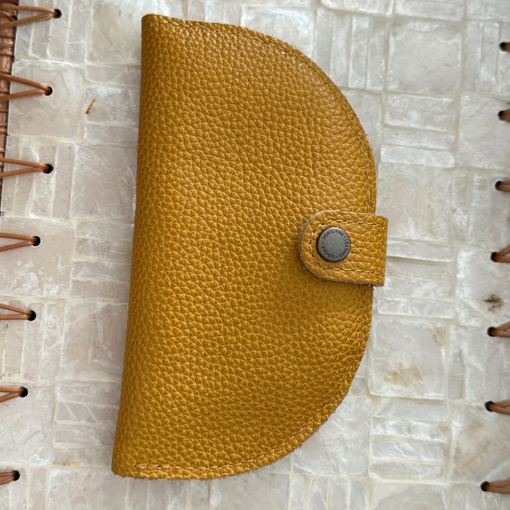 ☀️🌮 Portland Leather PLG Wallet - Sunshine Quesadilla